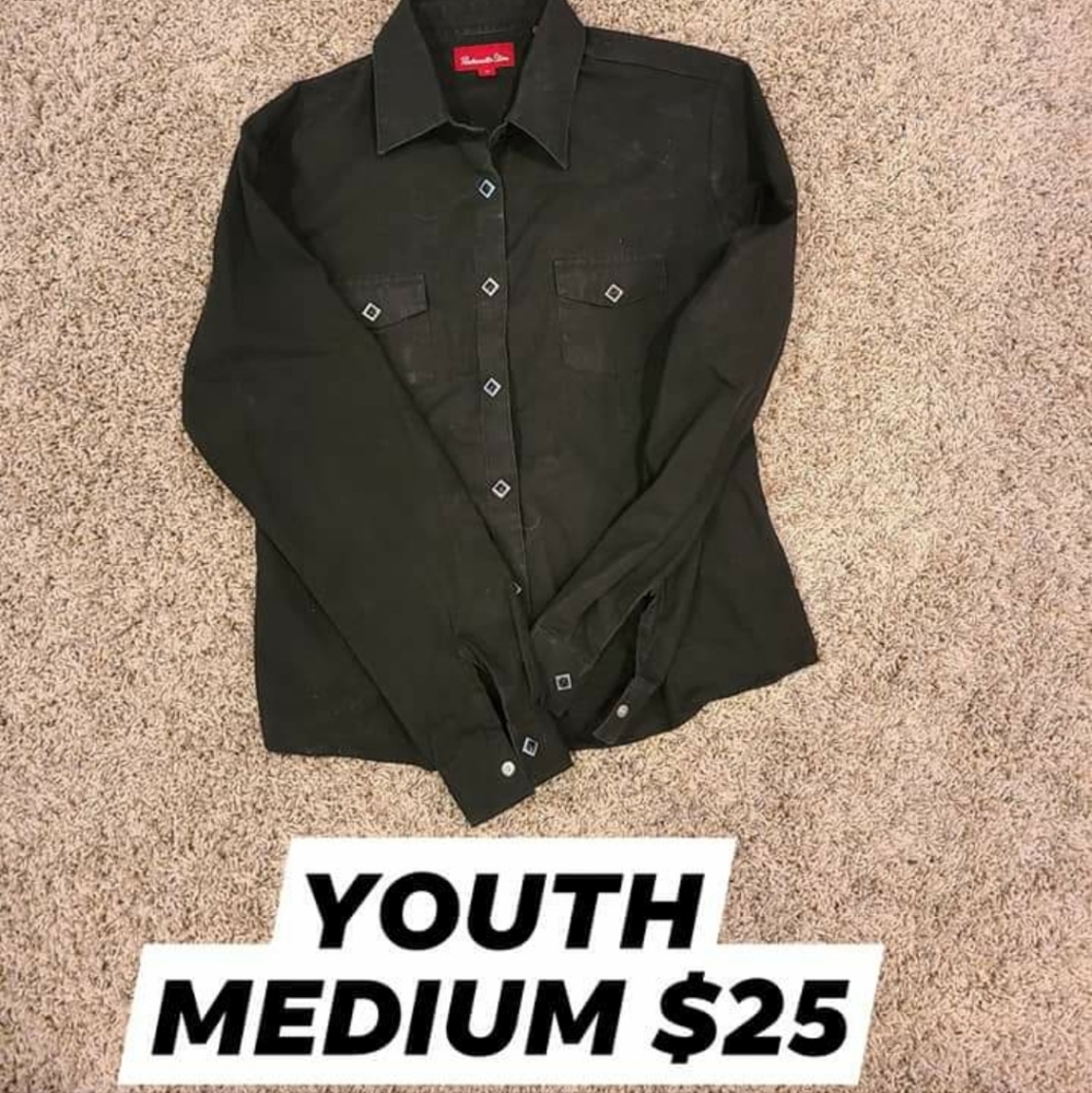 Button up rodeo shirt